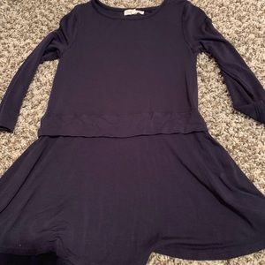 Quarter sleeve dress